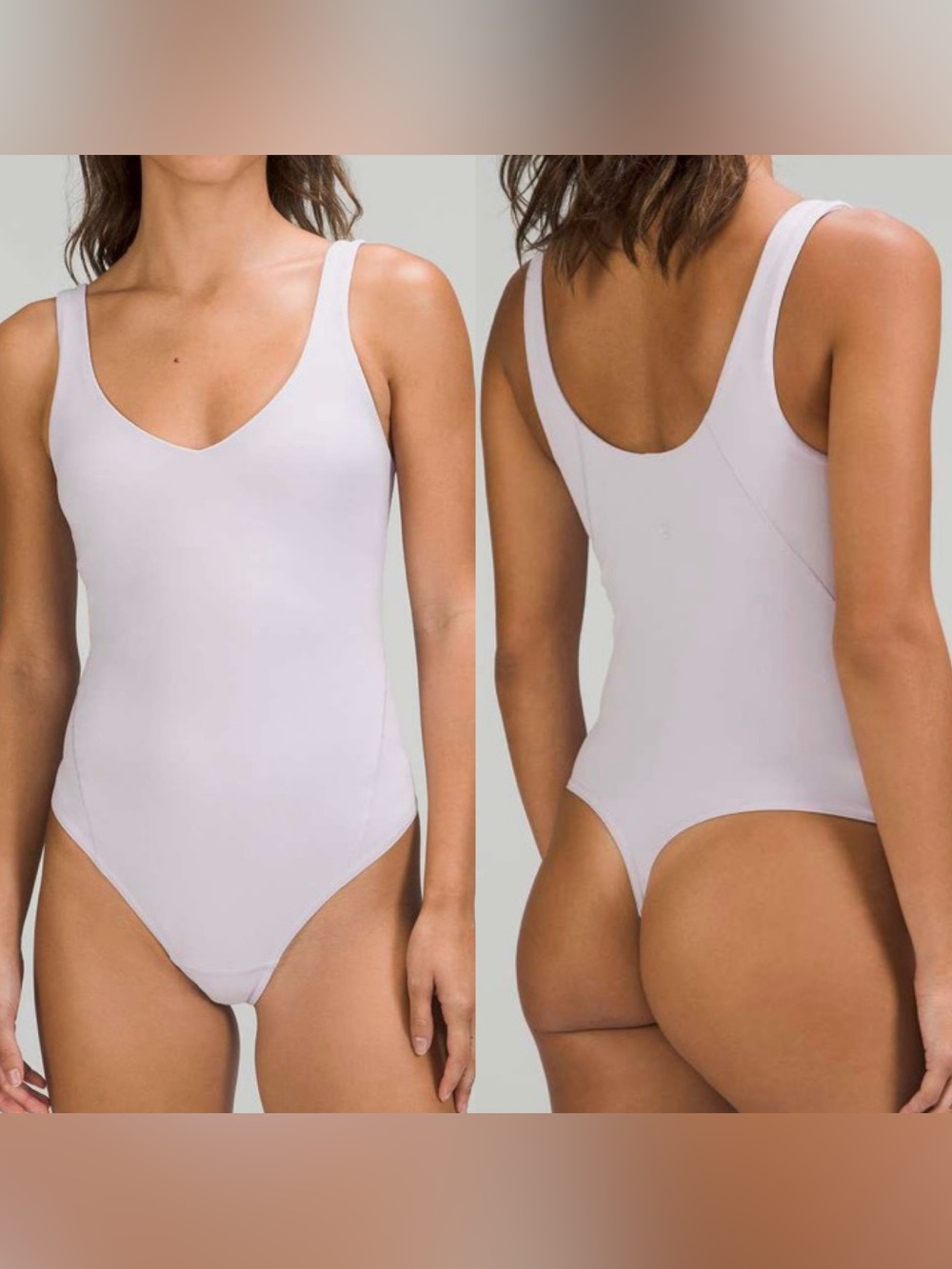 Lululemon align bodysuit in lavender size 6